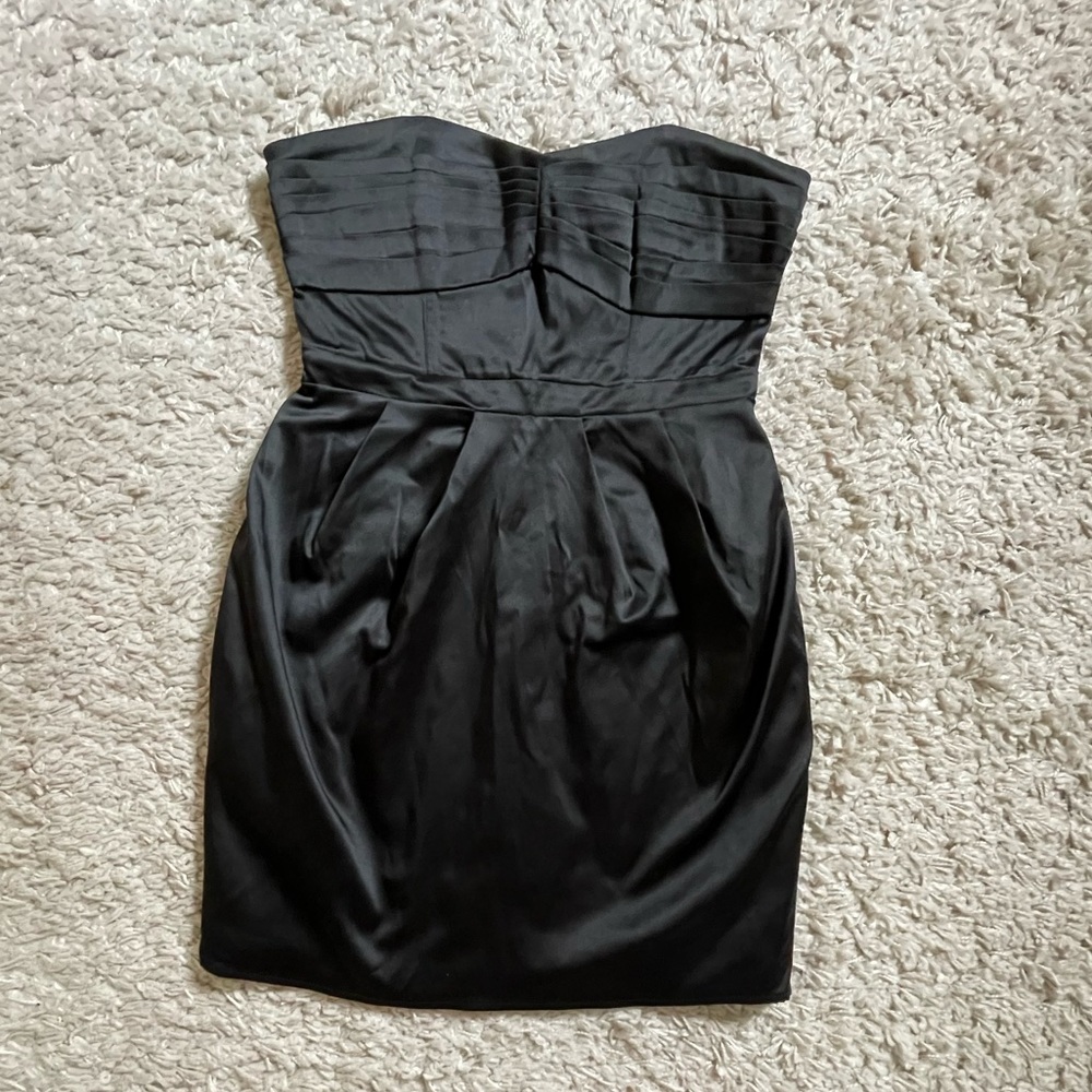 Mini black dress